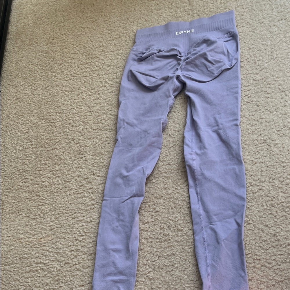 Dfyne Lavender/lilac Active Leggings - Picture 3 of 3